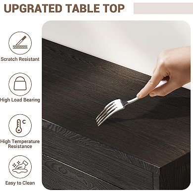 Pantry Cabinet with Charging Station,Kitchen Pantry Storage Cabinet with Hutch,70.9" Kitchen Cabinet