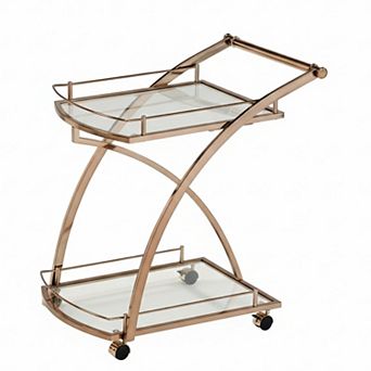 Kings Brand Furniture Delfair Serving Cart