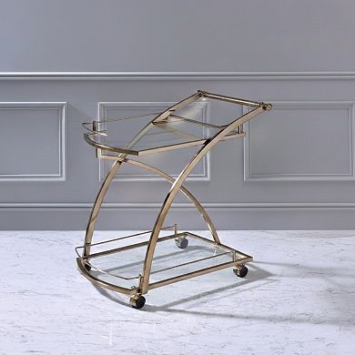 Kings Brand Furniture Delfair Serving Cart
