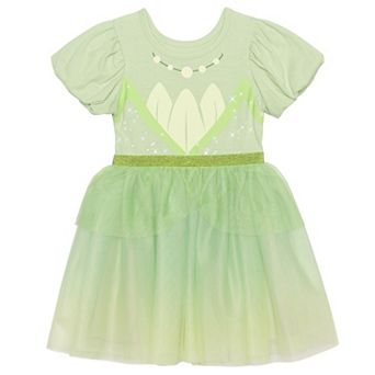 Baby & Toddler Girls Disney’s Tiana Short Sleeve Dress