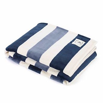 Nautica Awning Stripe Throw Blanket