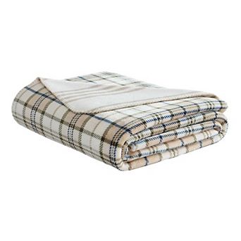 Nautica Southgale Plaid Throw Blanket