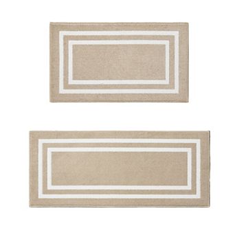 Jean Pierre New York 2 pc All Loop Christine Border Rug Set
