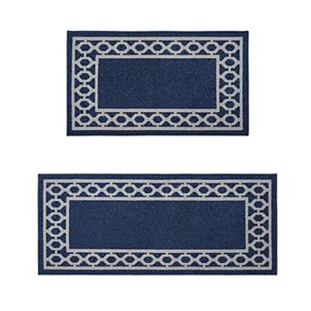 Jean Pierre New York 2 pc All Loop Christine Border Rug Set