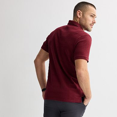 Men's Apt. 9® Short Sleeve Ribbed Polo