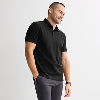 Men's Apt. 9® Short Sleeve Ribbed Polo