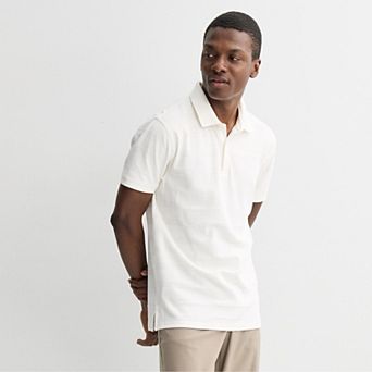 Men's Apt. 9® Short Sleeve Ribbed Polo