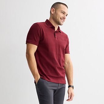 Men's Apt. 9® Short Sleeve Ribbed Polo