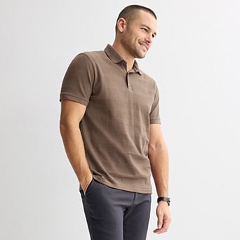 Men's Apt. 9® Short Sleeve Ribbed Polo