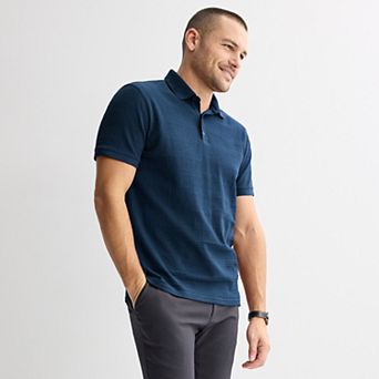 Men's Apt. 9® Short Sleeve Ribbed Polo