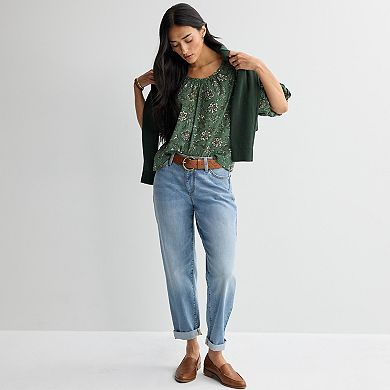 Women's Sonoma Goods For Life® Puff Sleeve Swing Blouse