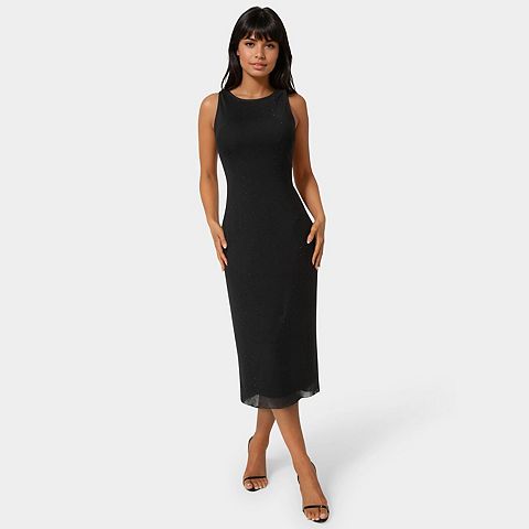 Женские платья bebe Women's bebe Powermesh Rhinestone Maxi Dress