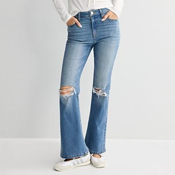 Juniors' SO® Stretch Flare Jeans