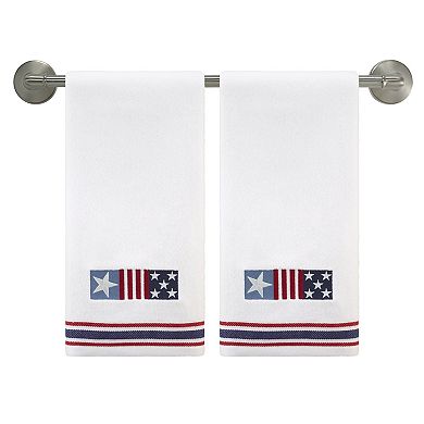 Avanti Heritage 2-Piece Embroidered Hand Towel Set
