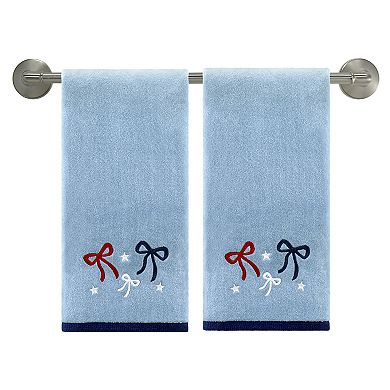 Avanti Sweet America 2-Piece Hand Towel Set