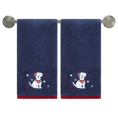 Avanti Pawtriot 2-Piece Hand Towel Set