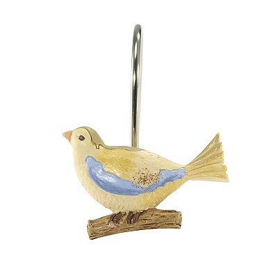 Avanti 12-Pack Pretty Birds Shower Curtain Hook