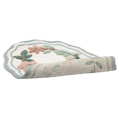 Avanti Pretty Birds Floral Bath Rug