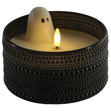 Mikasa Ghost LED Wax Filled Glass Votive Candle