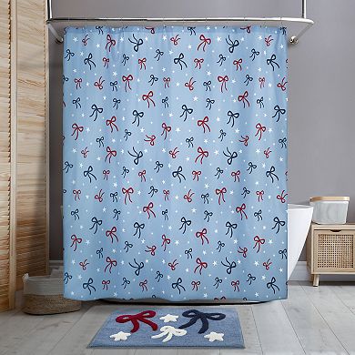 Avanti Sweet America Bow & Star Shower Curtain