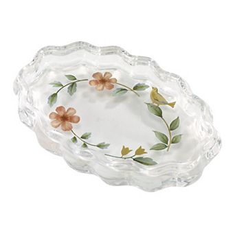 Avanti Floral Design Soap Dish