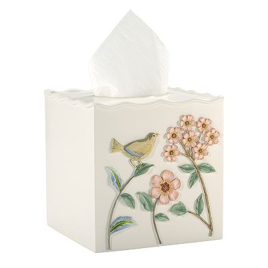 Avanti Pretty Birds Tissue Box Cover