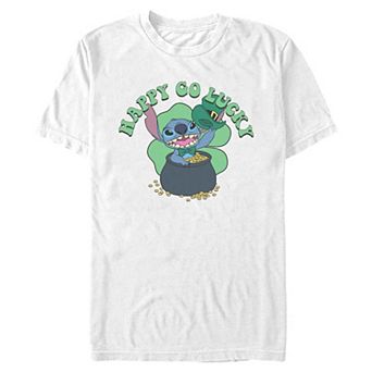 Men's Disney Stitch Happy Go Lucky Graphic Tee