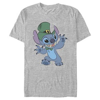 Men's Disney Stitch Walking Luck Graphic Tee