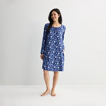 Women's Croft & Barrow® Whisperluxe Waffle Sleep Gown