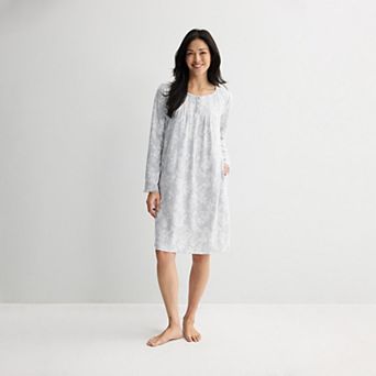 Women's Croft & Barrow® Whisperluxe Waffle Sleep Gown