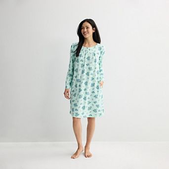 Women's Croft & Barrow® Whisperluxe Waffle Sleep Gown