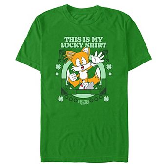 Men's Sonic the Hedgehog Lucky Tails Graphic Tee