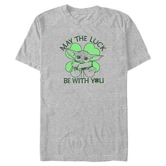 Men's Star Wars The Child May The Luck Be With You Graphic Tee