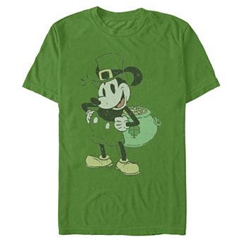 Men's Disney's Mickey Mouse Pot Of Gold Graphic Tee