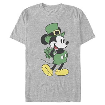 Men's Disney's Mickey Mouse Clover Bouquet Graphic Tee