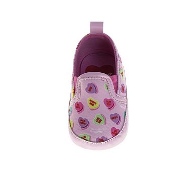 Sweethearts Conversation Hearts Slip-On Shoes (Big Kid)