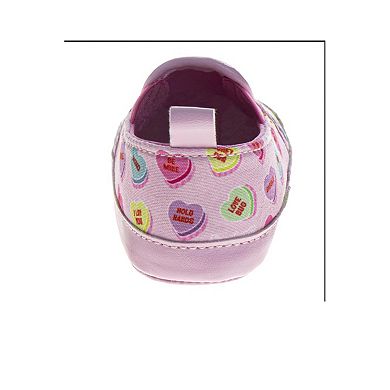 Sweethearts Conversation Hearts Slip-On Shoes (Big Kid)
