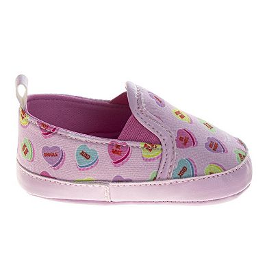 Sweethearts Conversation Hearts Slip-On Shoes (Big Kid)