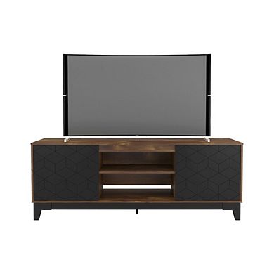 Nexera 72-Inch Tv Stand With 2-Doors