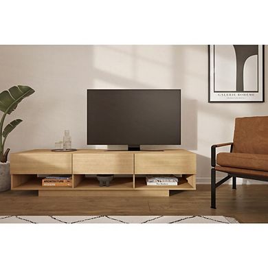 Nexera 72-Inch Tv Stand With 3-Drawers
