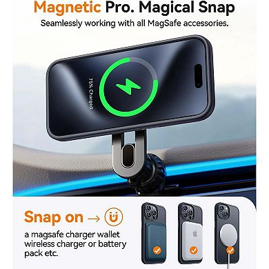 Entronix Bundle for iPhone - Magnetic Frosted Matte Case, 1 Screen Protectors & 1 Camera Protectors