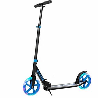 Folding Kick Scooter with LED Light-Up Wheels