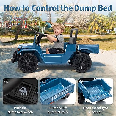 12V Ride on Car Licensed Toyota