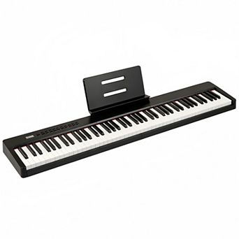 88 Key Full Size Digital Piano Keyboard With Dual Speakers And Rechargeable Battery
