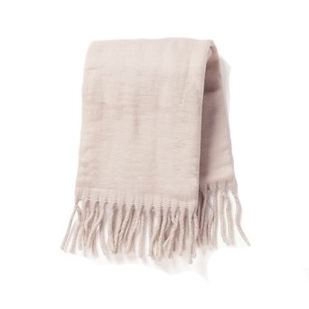 Women's Oversized Fringe Scarf