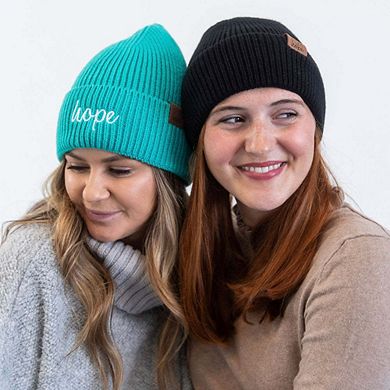 Unisex Ribbed Beanie