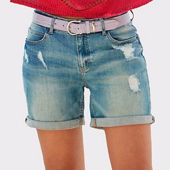 Lascana Women's Distressed Jean Shorts