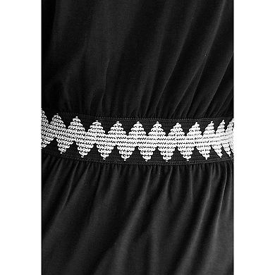 Lascana Women's Bandeau Maxi Dress