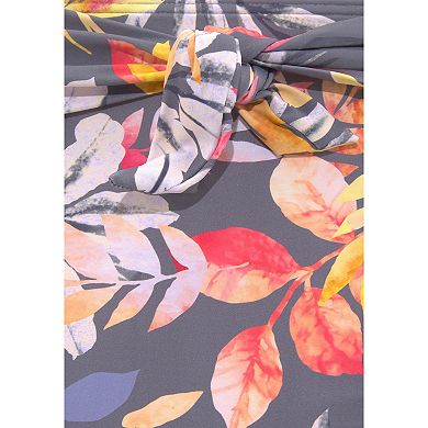 Lascana Women's High Waist Floral Bikini Bottom