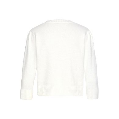 Lascana Women's Cropped Button Down Cardigan